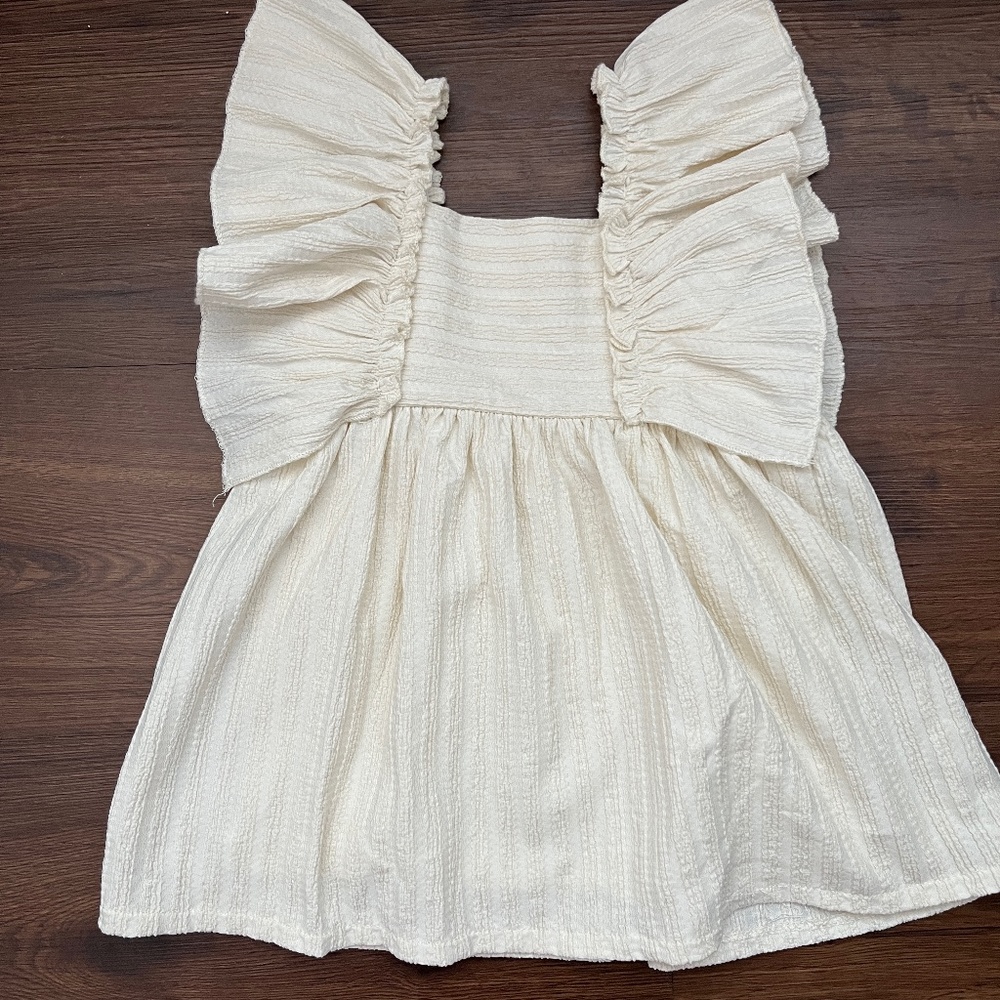 Zara 12-18 months cream dress